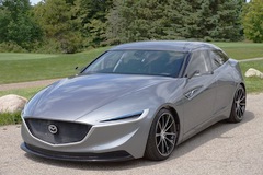 Mazda hybrid concept features origami-inspired design