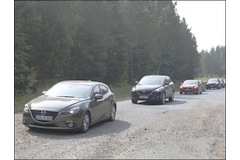 Mazda3 convoy crosses 3,300 miles through Russia-with no trouble yet
