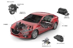 Mazda reveals new CNG concept model