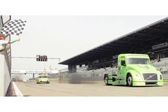 Volvo hybrid truck beats Porsche sports car in acceleration test