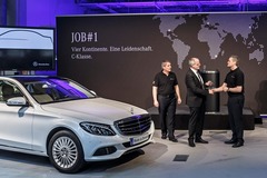 Mercedes starts production of new C-Class saloon