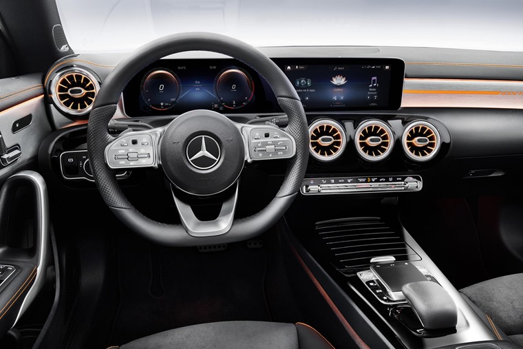 Mercedes-Benz CLA 2019 interior detail