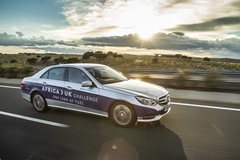 Mercedes hybrid travels from Africa to the UK on one tank