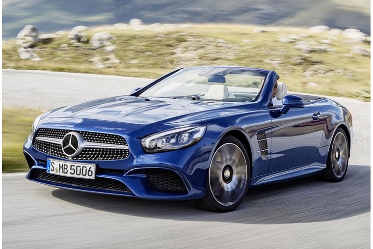 Refreshed Mercedes SL priced and specced, due April
