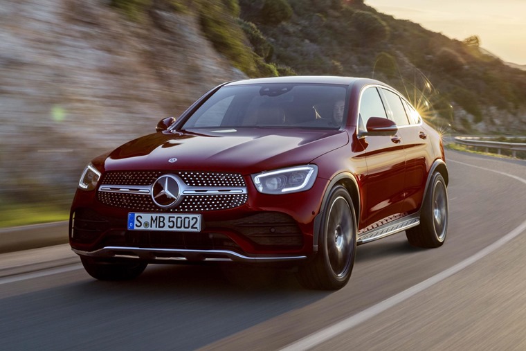 Mercedes GLC Coupe 2019 front