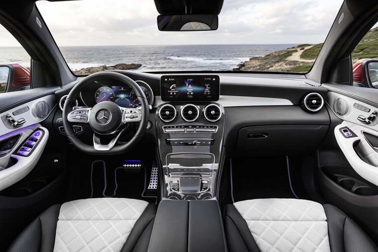 Mercedes GLC Coupe 2019 interior
