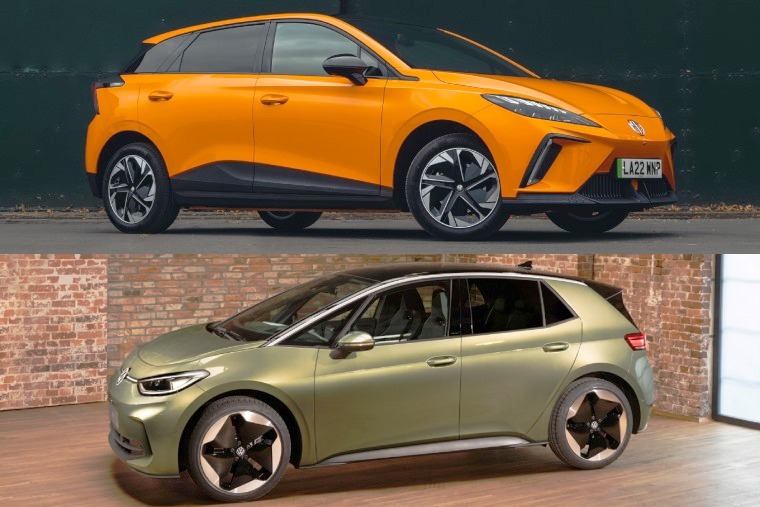 MG4 vs Volkswagen ID.3: Which electric hatchback is best?