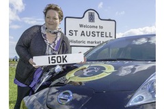 First EV taxi firm hits 150,000 all-electric miles