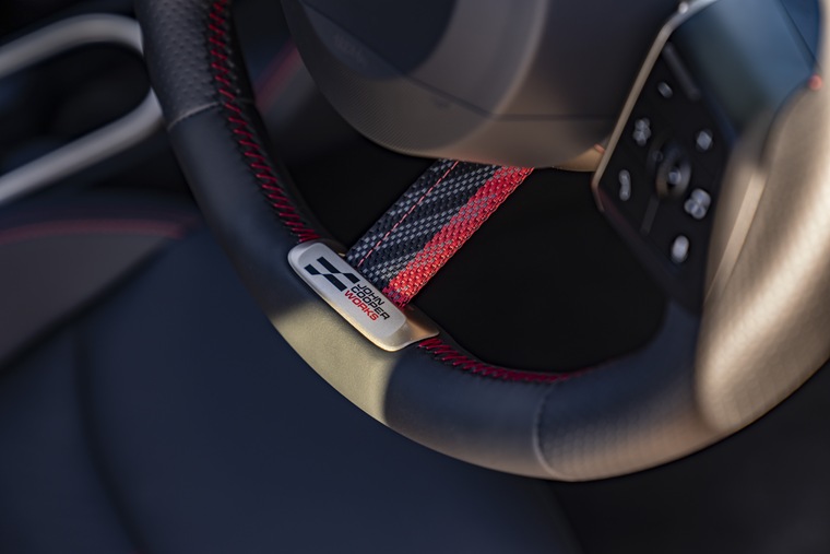 Mini John Cooper Works Electric steering wheel detail