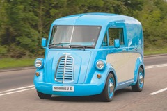 Morris JE: All-electric van makes debut with 200 miles of range promised