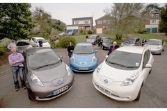 Electric cars take over the &lsquo;streets of the future&rsquo;