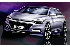 Hyundai releases renderings of sharper, sportier i20