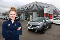 Nissan Juke takes on Olympic role for cyclist Jess Varnish