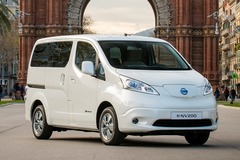 Seven-seat Nissan e-NV200 electric van coming April