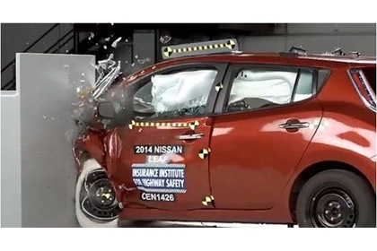 Electric cars fall short in crash test results