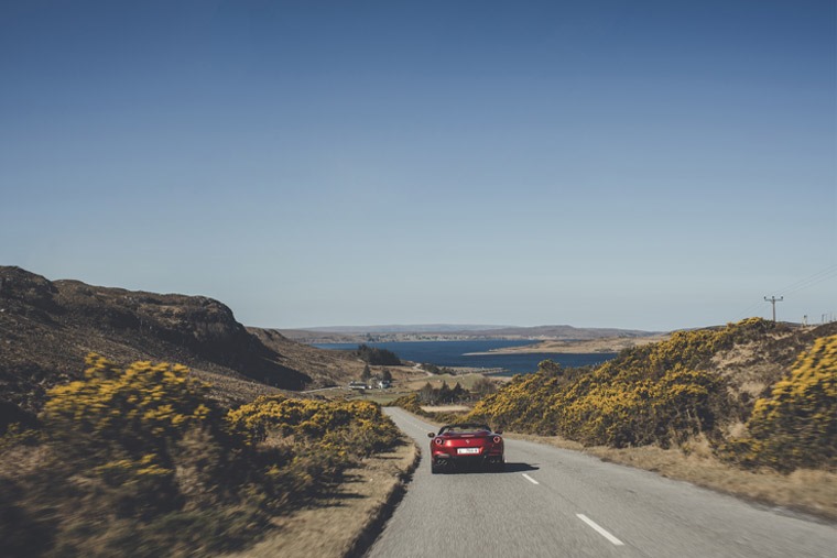 A staycation guide to the UK by Ferrari Portofino M 