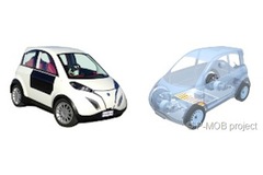 Electric car concept covers 20km on own solar energy