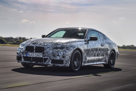 BMW 4 Series Coupe spotted testing
