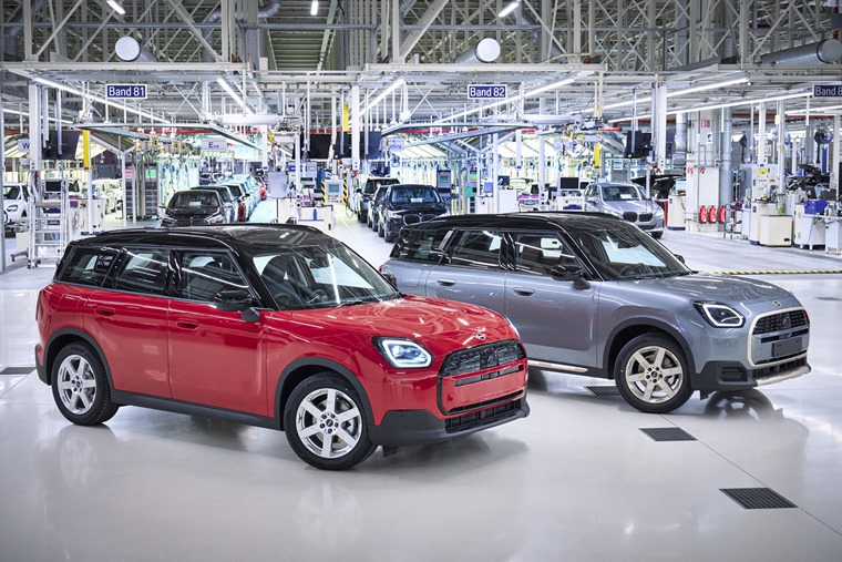 New Mini Countryman goes electric for 2024