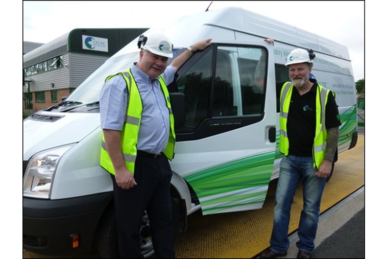 Ashwoods delivers greener van fleet for Celtic Recycling