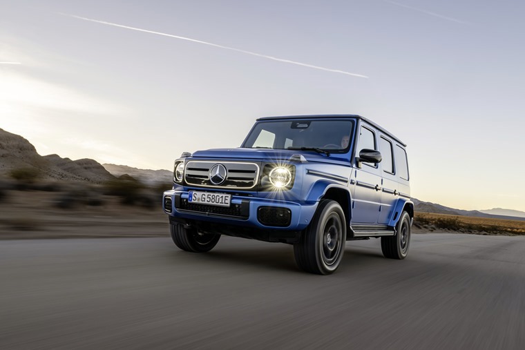 The all-electric Mercedes G 580 revealed