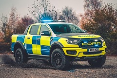 UK police to trial 210hp Ford Ranger Raptor pick-up