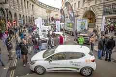 New electric cars meet steam-powered veterans