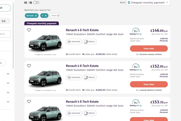 renault 4 prices renault 4 prices