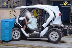 Electric quadricycles: safety &lsquo;well below that of cars&rsquo; says Euro NCAP