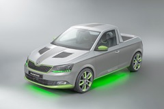 Skoda produces Funstar pick-up concept for W&ouml;rthersee GTI Meeting