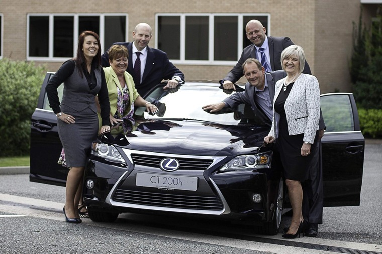 Slimming World maintains 100% hybrid fleet with largest Lexus order