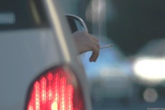 In-car smoking ban for England and Wales; &pound;50 fine for rule-breakers
