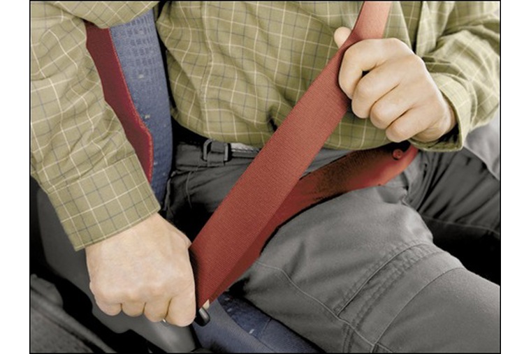 Seatbelt ignored by half of truck drivers