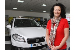 Lucky Julia given the gift of an S-Cross