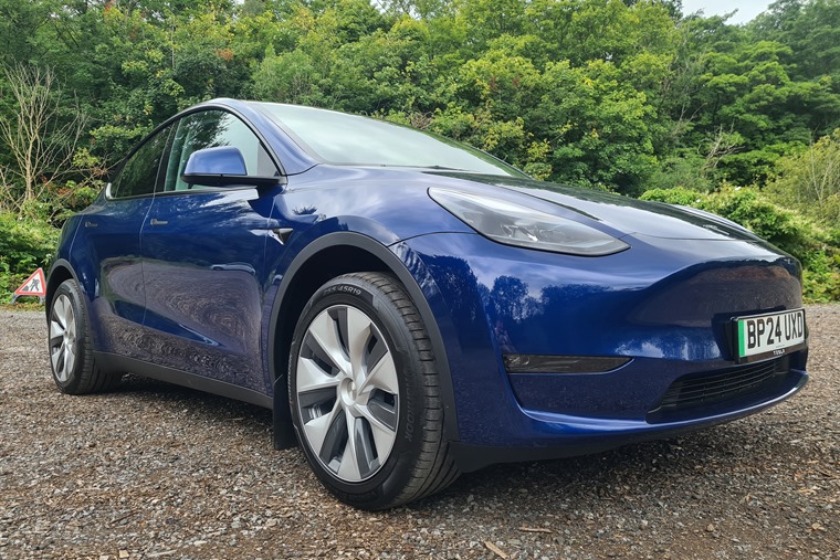 Tesla Model Y lead