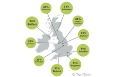Drivers spending ten days a year stuck in a jam