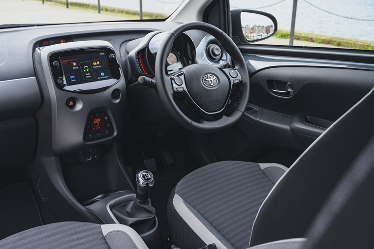 Toyota Aygo interior 