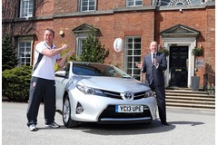 Rugby Football League passes the ball to Toyota