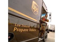 UPS announces alternative fuel miles target