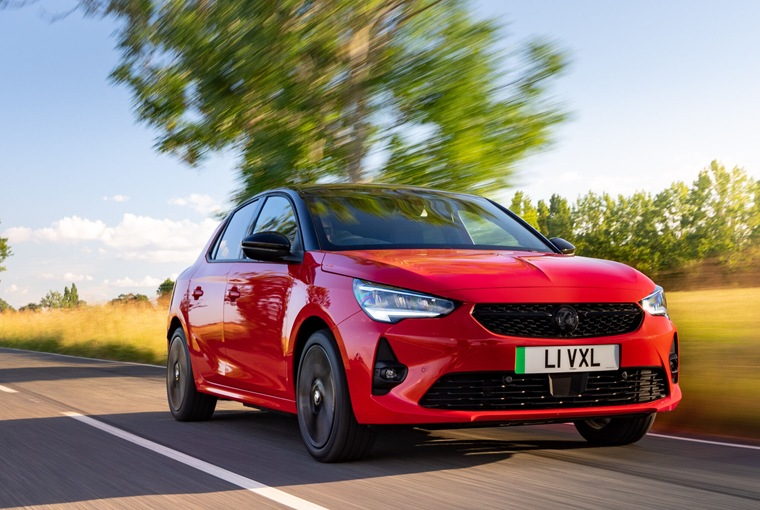 Vauxhall Corsa Red