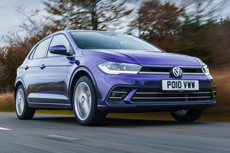Volkswagen Polo blue