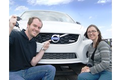 Banbury treasure hunters win last ever Volvo C30