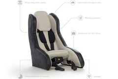 Volvo unveils inflatable child car seat concept