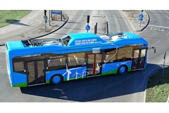Huge fuel economy saving for plug-in hybrid bus