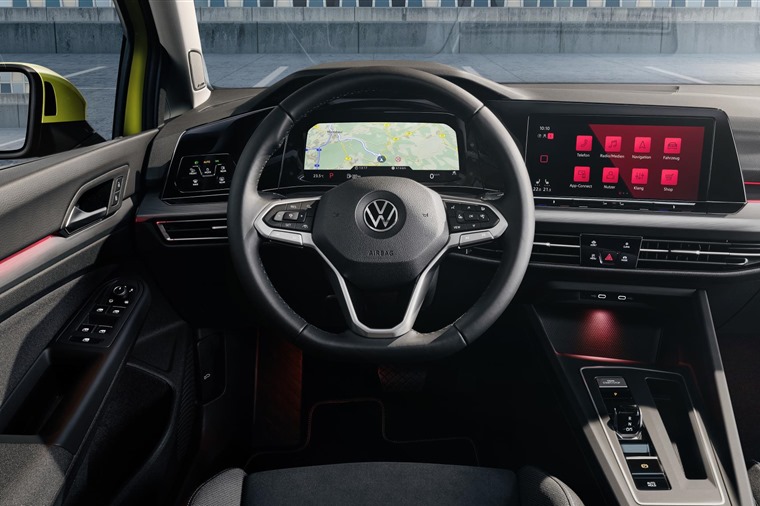 VW Golf 2020 Digital Cockpit