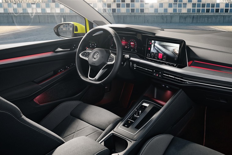 VW Golf interior full