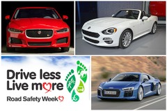 Weekly round-up: fast Audis reviewed, Merc SL &amp; Fiat 124 Spider revealed, Kia&rsquo;s eco aims, XE best fleet car