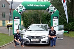 Narrow victory for Honda Civic in MPG Marathon 2014